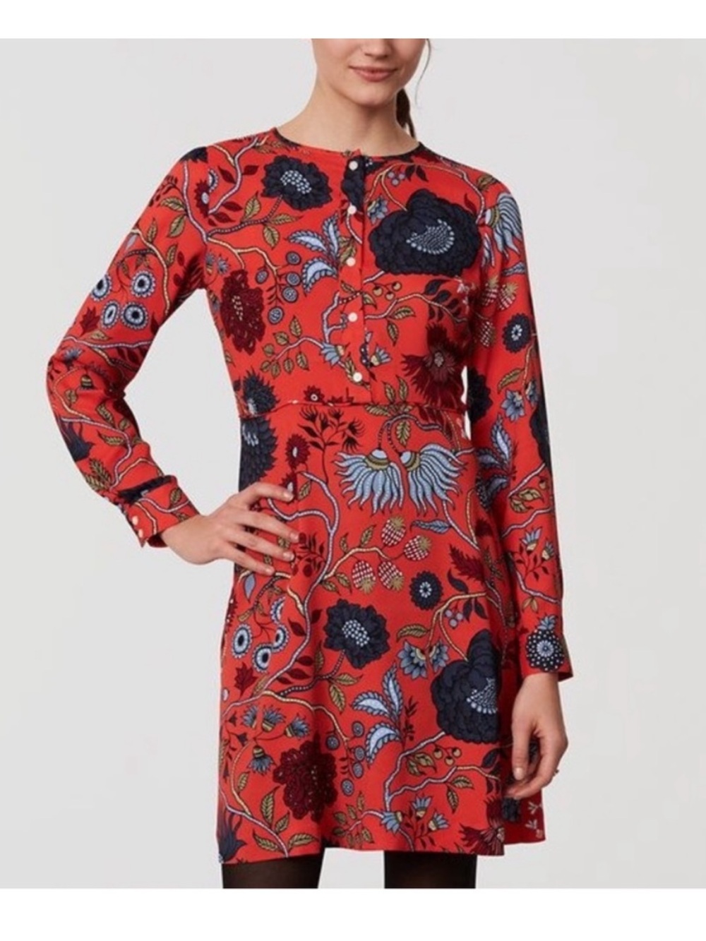 Loft Primavera Floral Dress